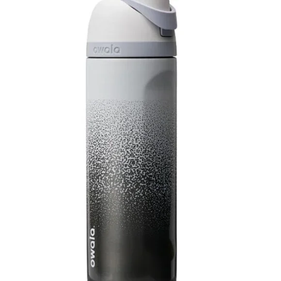 Owala FreeSip 24 oz Stainless Steel Water Bottle Feelin Frosty NEW Sold Out - Picture 2 of 3